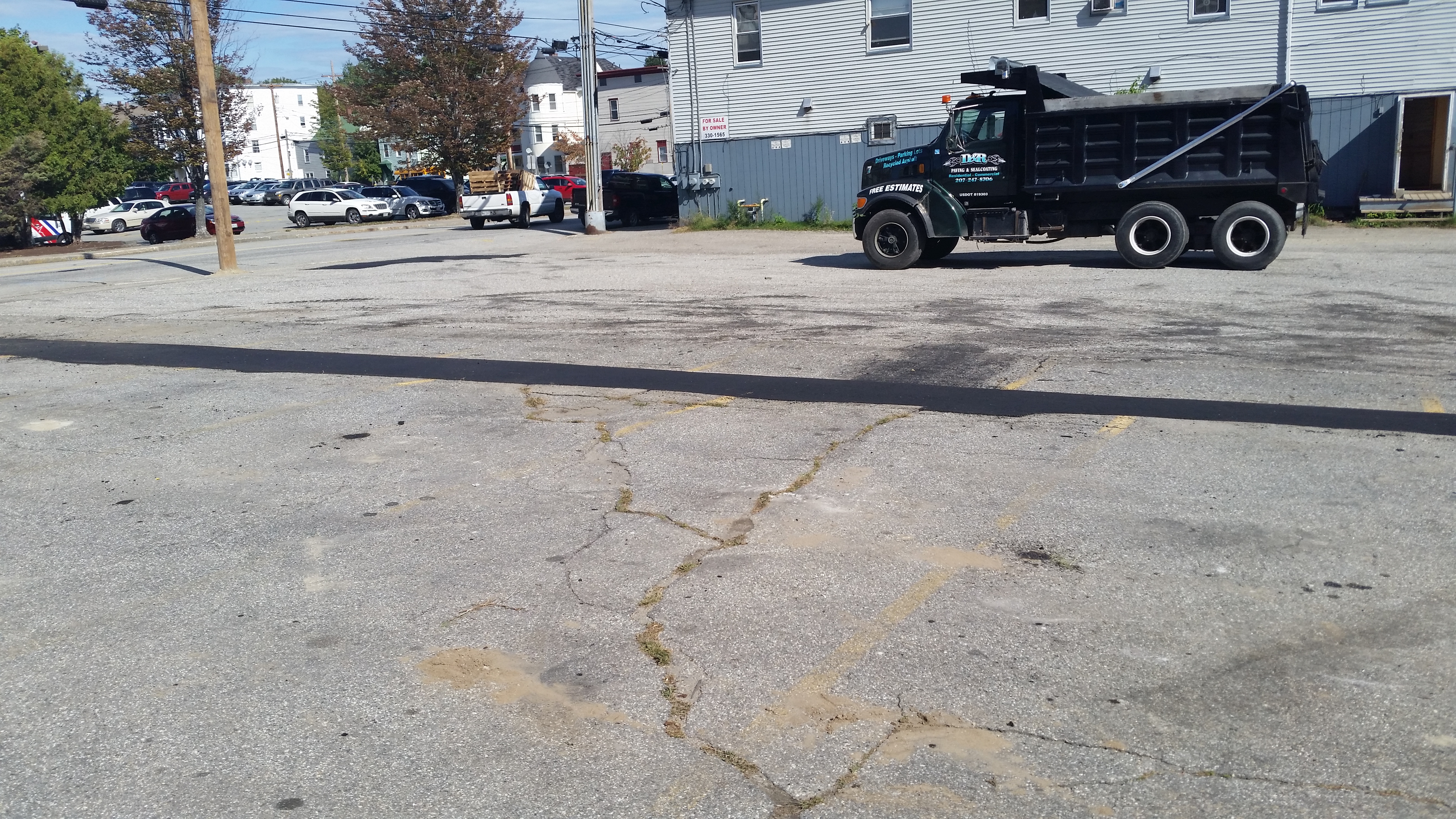 Commercial paving in Lewiston Maine