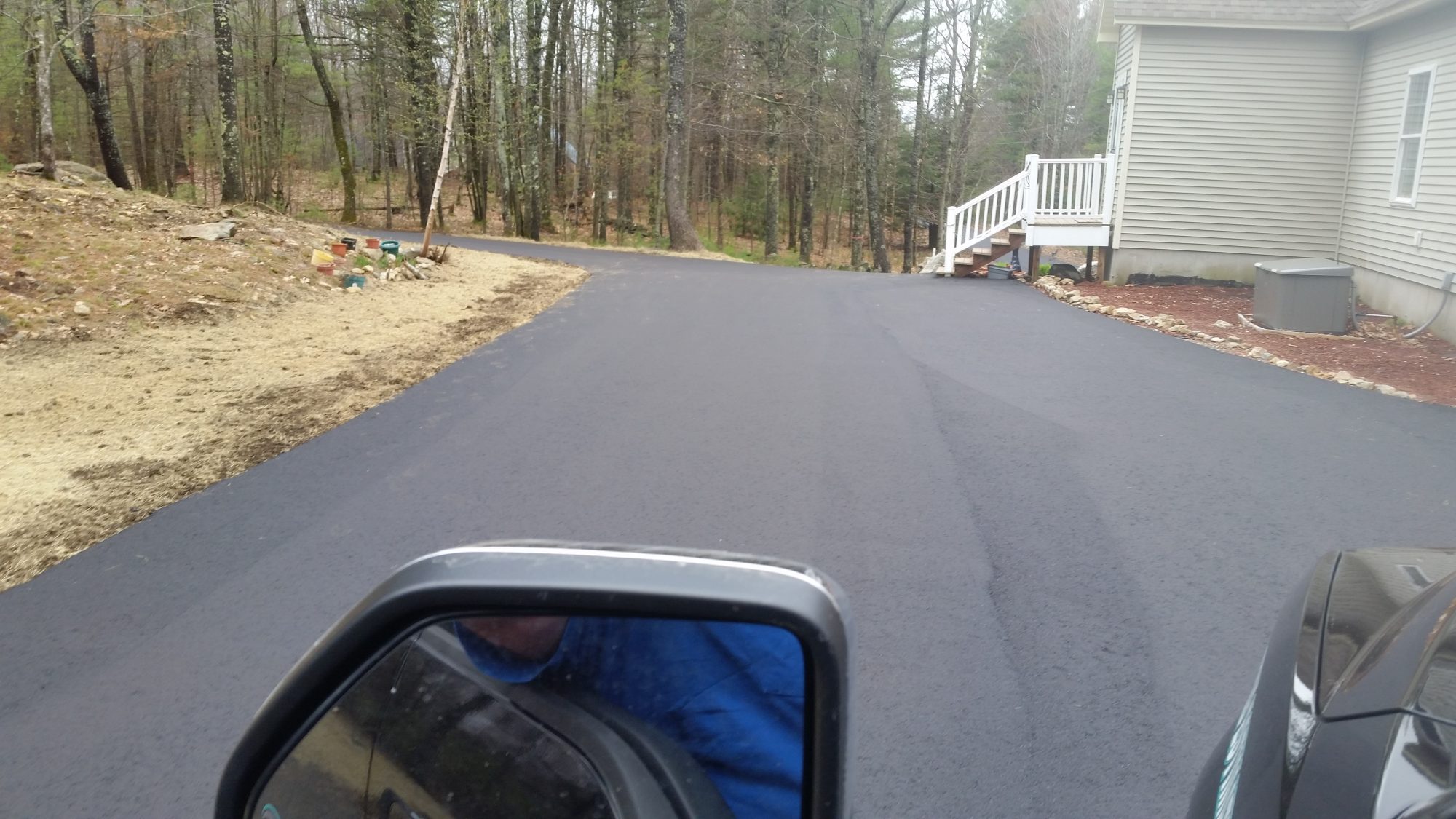 new pavement for residential driveway